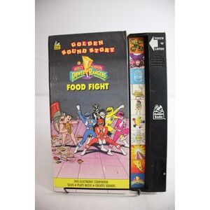 Golden Sound Story Mighty Morphin Power Rangers Food Fight Electronic 1994